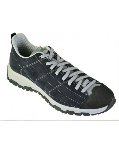 SNEAKER TREKKING CAMOSCIO BLU
