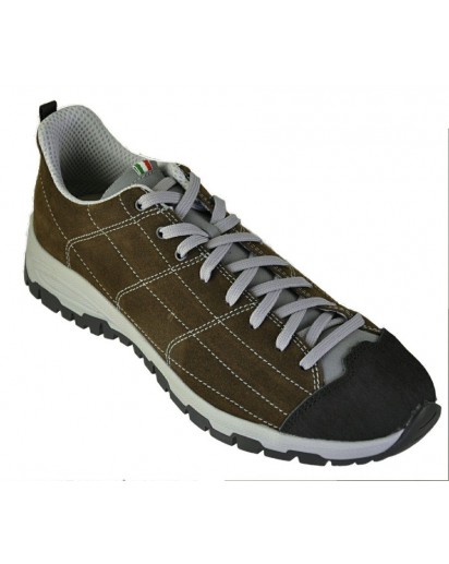 SNEAKER TREKKING CAMOSCIO TESTA DI MORO