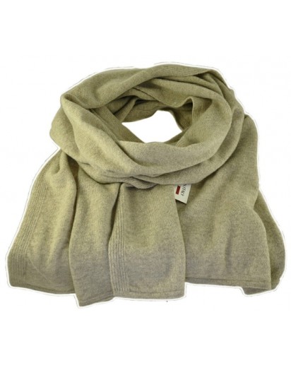 SCIARPA LANA RASATA BEIGE