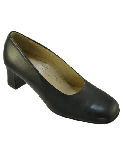 SCARPA DECOLLETE` VITELLO NERO