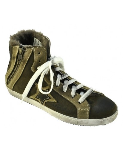 SNEAKER ALLACC. NABUK TARTUFO FOD.MONT.