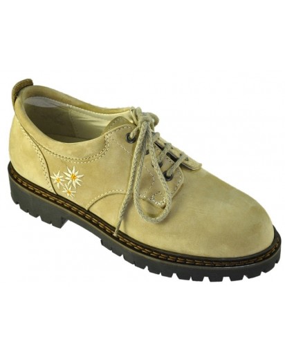 SCARPA ALLACCIATA DERBY NATUK NATUR + RI