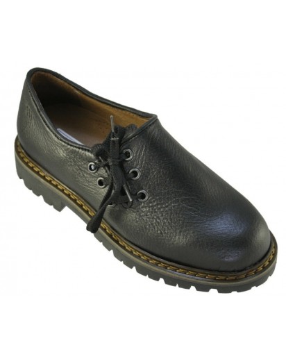 SCARPA ALLACCIATA LAT.VITELLO NERO