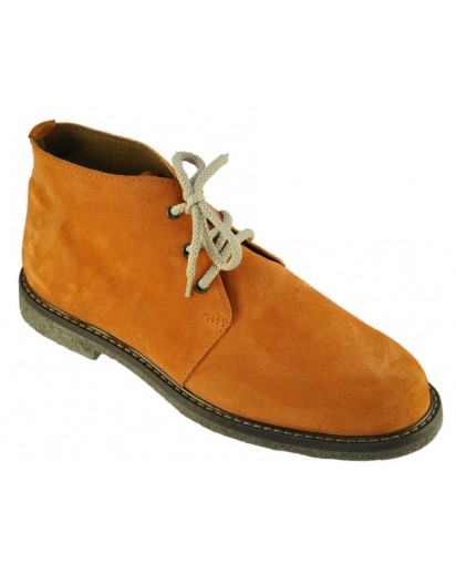 POLACCO ALLACCIATO CAM.ARANCIO FOD.PELLE
