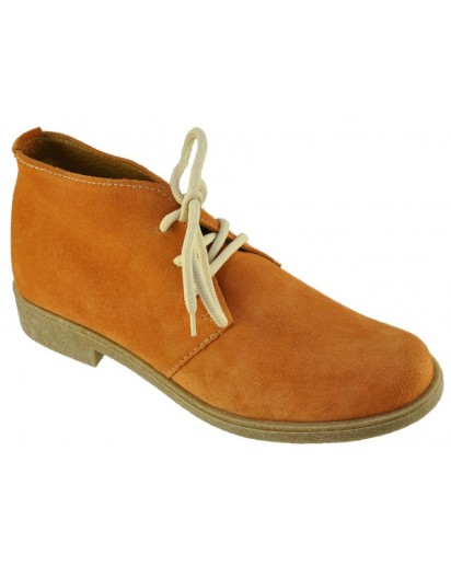 POLACCO TIPO CLARK CAMOSCIO ORANGE