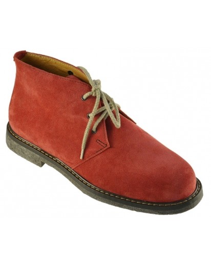 POLACCO TIPO CLARK CAMOSCIO ROSSO