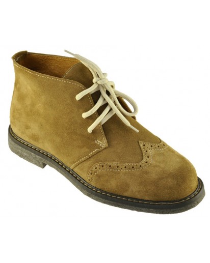 POLACCO TIPO CLARK CAMOSCIO BISCOTTO