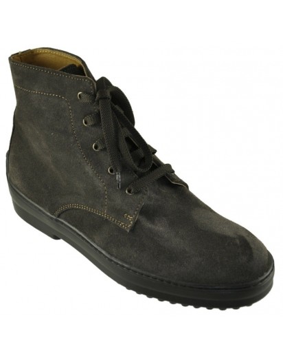 SCARPA ALLACCIATA CAMOSCIO TESTA DI MORO