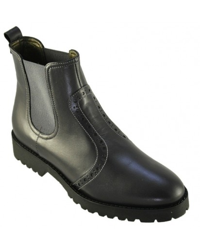 STIVALETTO NAPPA ANTRACITE
