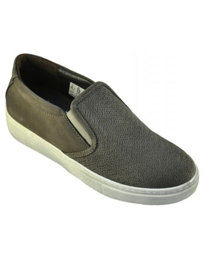 SNEAKER A PANTOF. NABUK ANTAC.+ SERIGRAF