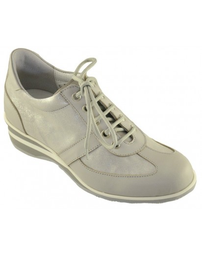 SNEAKER ALLACCIATO NAPPA PERLA RIP.ARG.