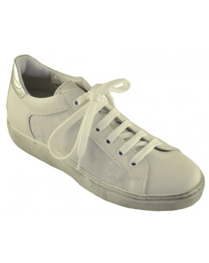 SNEAKER ALLACCIATO VIT.BIANCO CAM.ST.ST