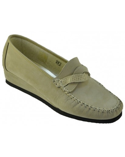 MOCASSINO NABUK CAPPUCCINO ZEPPA 30