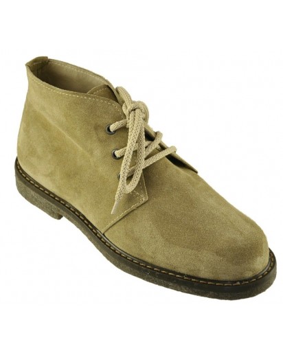 POLACCO TIPO CLARK CAMOSCIO NATURALE B