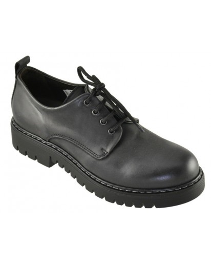 SCARPA DERBY ALLACC. VITELLO NERO