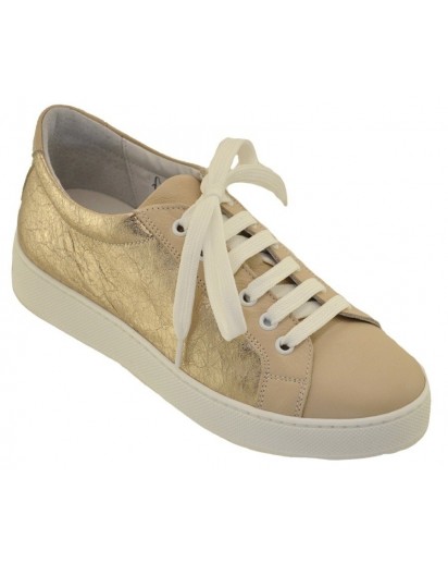 SNEAKER ALLACCIATO SETA ROSA