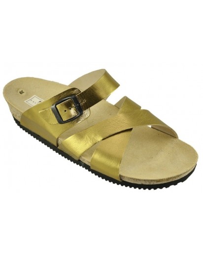 7X CIABATTA ANATOMICA CAPR.LAM. BRONZO
