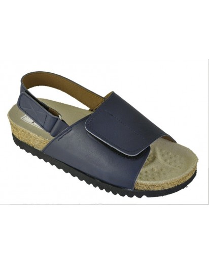 SANDALO CON CHIUSURA VELCRO VIT.BLU COBA