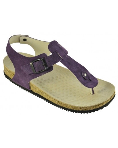 M3 SANDALO INFRADITO CAMOSCIO VIOLA