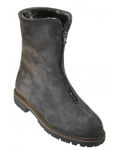 STIVALETTO CAMOSCIO ANTRACITE F.MONT. TR