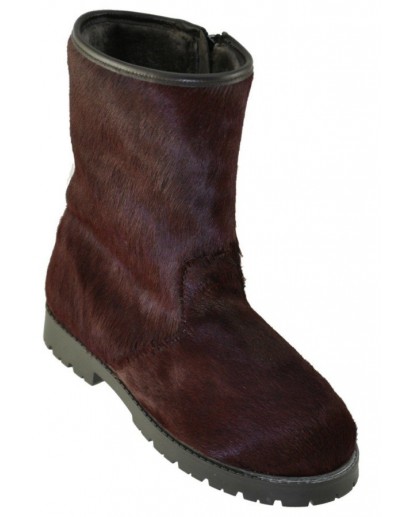 STIVALETTO CON CERN.LAT. CAVALL.BORDO OC