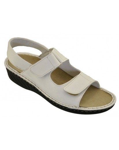 M105 SANDALO VITELLO BIANCO