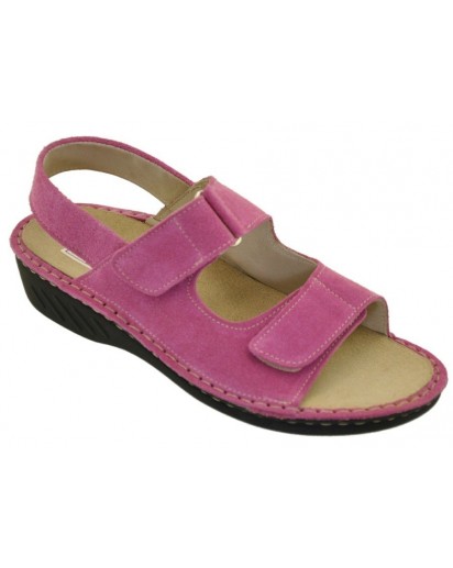 M105 SANDALO CAM.FUXSIA CINT.VELCRO PLAN