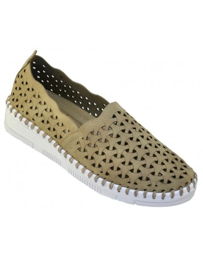 SCARPA PANTOFOLA MICROFIBRA FORATA KAKY