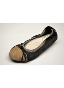 BALLERINA GRAFITE-TAUPE-NERO NEW ITALIA