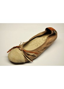 BALLERINA TORTORA-SABBIA-COGNAC NEW ITAL