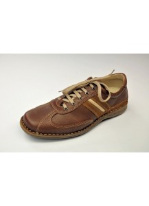 SCARPA UOMO VITELLO MARRONE   BELLINI
