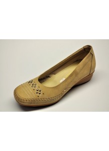 MOCASSINO NABUK BEIGE     FREETIME