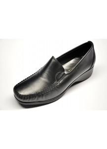 MOCASSINO NAPPA NERO ZEPPA30 FREETIME