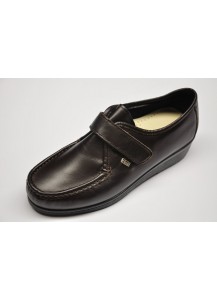 MOCASSINO CINT.VELCRO NAPPA T.MORO FREET