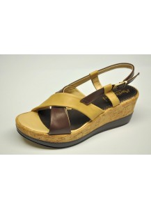 SANDALO BEIGE/MARRONE MARTINA