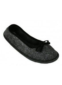 BALLERINA PANTOFOLA NERA LE CLARE