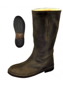 STIVALE CAMOSCIO FLINT LANA S.CUOIO+GOMM