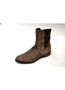 STIVALETTO CAMOSCIO VISONE TACCO 25