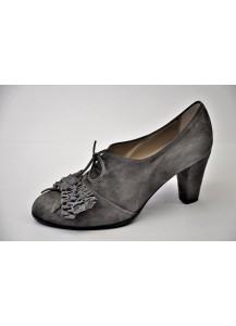 SCARPA CAMOSCIO GRIGIO TACCO 70MM ERCOLI