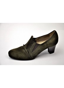 SCARPA CAMOSCIO VERDE TACCO 50MM ERCOLI