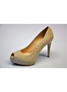 SCARPA TESSUTO SCAM.BEIGE P.APERTA TA100