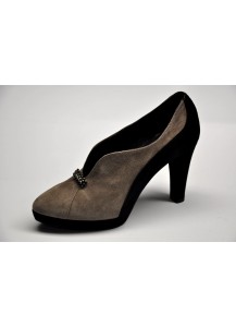 SCARPA ALLACCIATA TACCO 90MM ELATA
