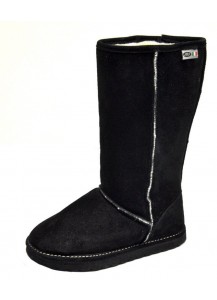 STIVALE TIPO UGG CAMOSCIO NERO ALTO