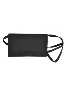 POCHETTE IN RASO NERO