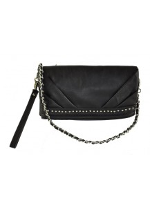 POCHETTE ECOPELLE NERO