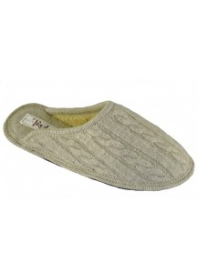 PIANELLA MAGLIA AD INTRECCIO BEIGE