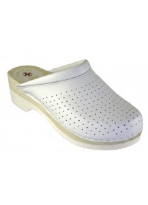 ZOCCOLO PELLE MICROFOR. BIANCO LEGNO