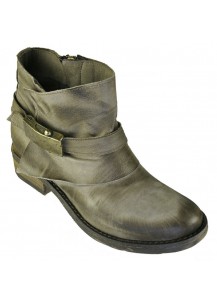 STIVALETTO NABUK TAUPE  SPAZZOLATO