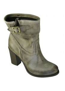 STIVALETTO NABUK TAUPE  SPAZZOLATO
