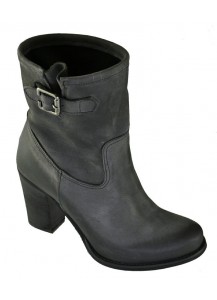 STIVALETTO NABUK GRIGIO SPAZZOLATO